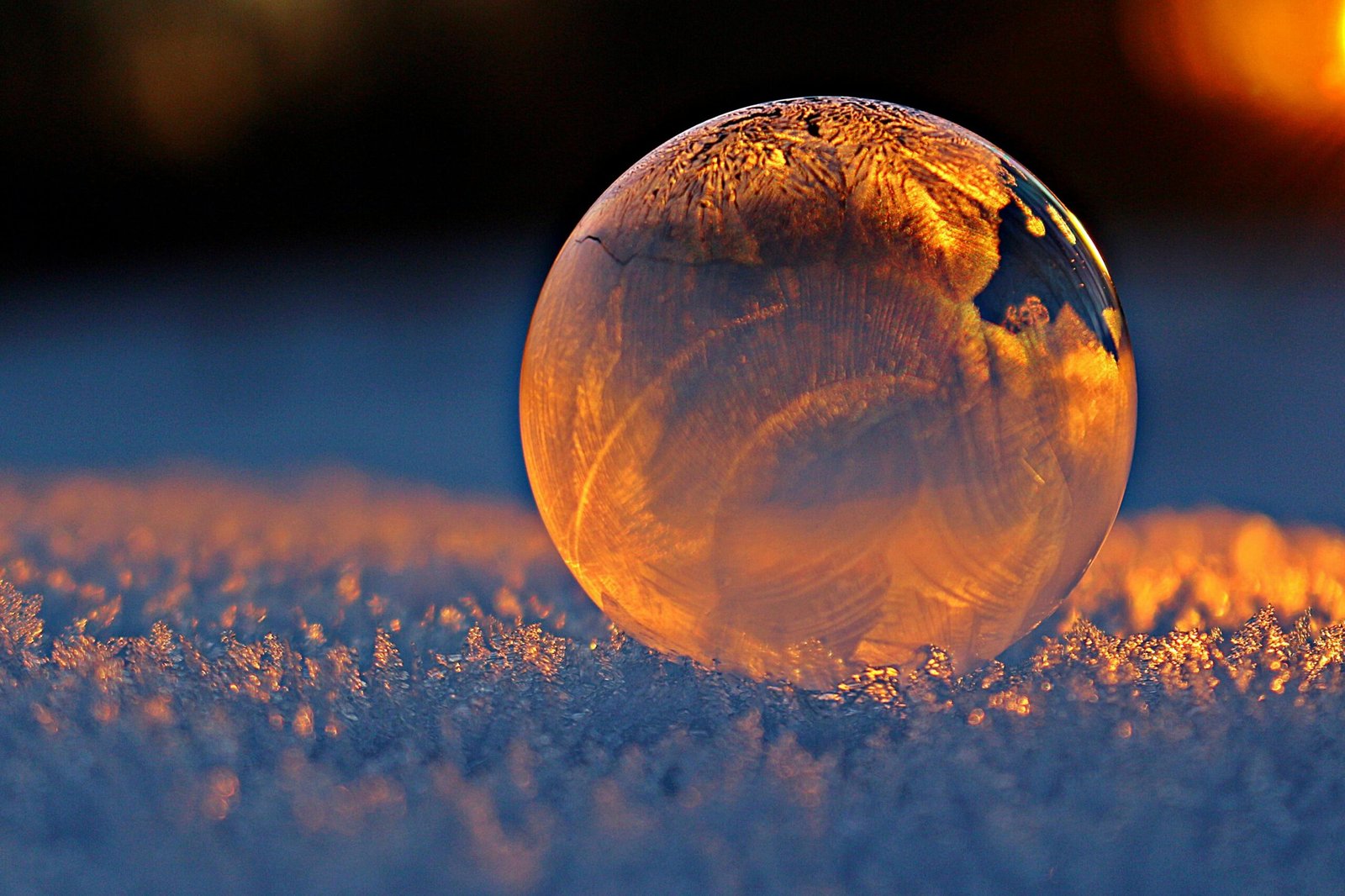 Clear Glass Sphere,Celibacy and Spiritual Enlightenment